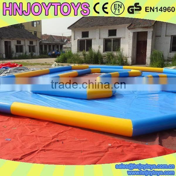 Irregular shape cheap inflatable swimming pool malaysia