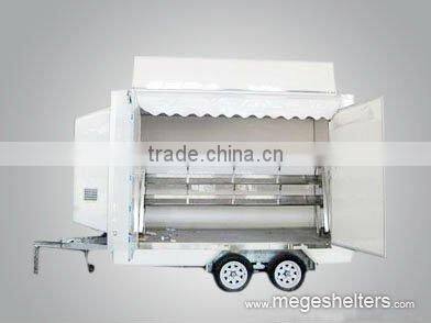 Fiberglass truck body