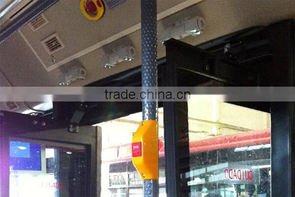 Intellective passenger motion sensor digital counter