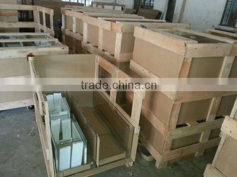 Panoramic wall aquarium glass material fish tank decoration wall aquarium