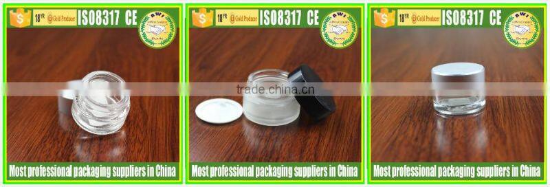 Personal Care Industrial Use glass Cream Jar