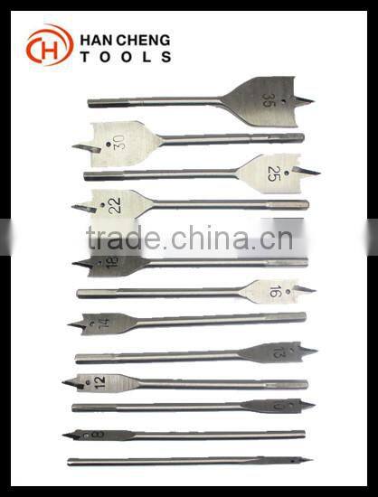 SDS flat wood drill bit Hex Shank Wood Flat Drill Bits wood core drill bit
