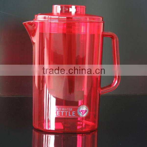 2 L plastic water pitcher with cups,Plastic jug and tea kettle
