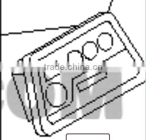 Best quality wholesale price D155A-3 dozers PANEL ASS'Y 7831-681000