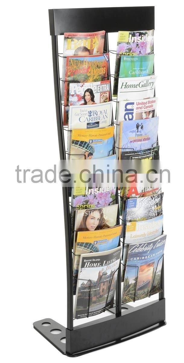 Portable Metal Magazine Stand