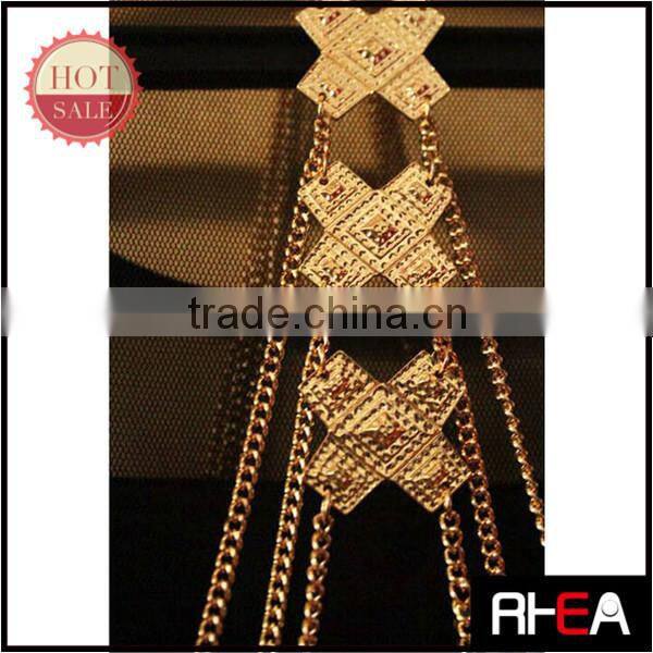 Fashion Sexy Rose Gold Body Chain For Girl RD11325