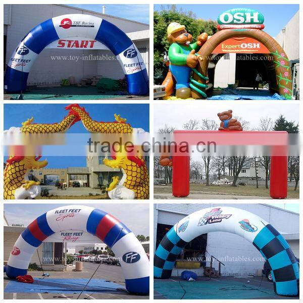 Classic design cheap inflatable chinese dragon arch