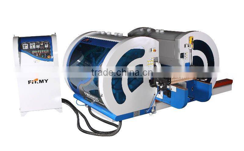 PLC high speed double end saw
