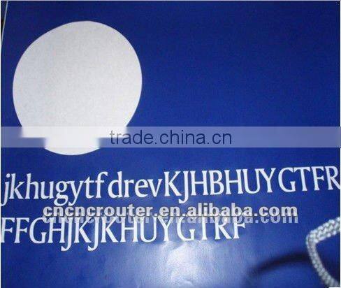 cnc cutting plotter for cutting letters and patterns