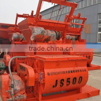 Self loading small JS500 concrete mixer for sale with electric generator