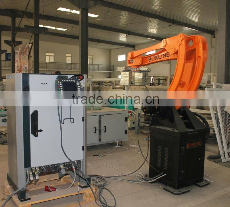 Industrial automatic KUKA robot welder
