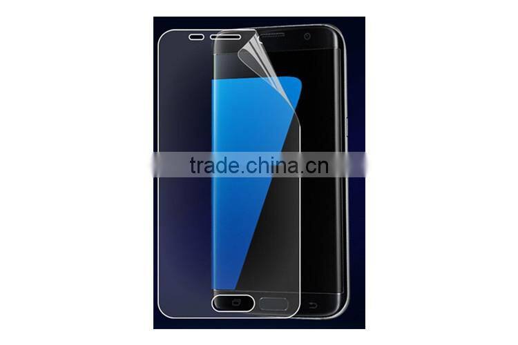 Wholesale auto recovery tpu nanometer front screen protector for samsung s6