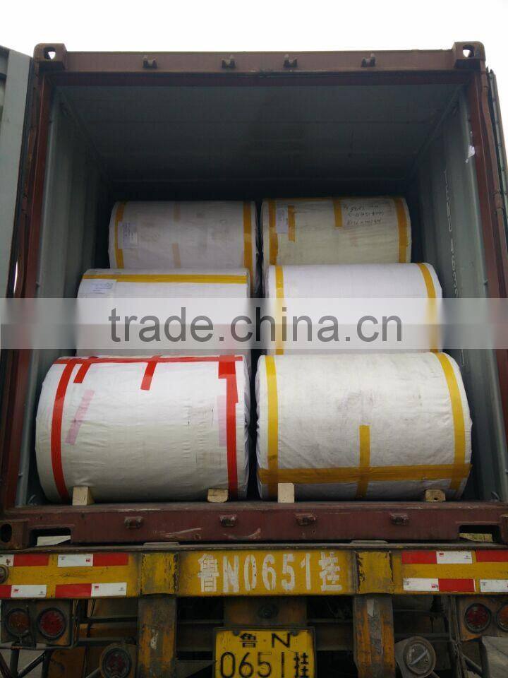 Silicon coated paper for self-adhesive paper