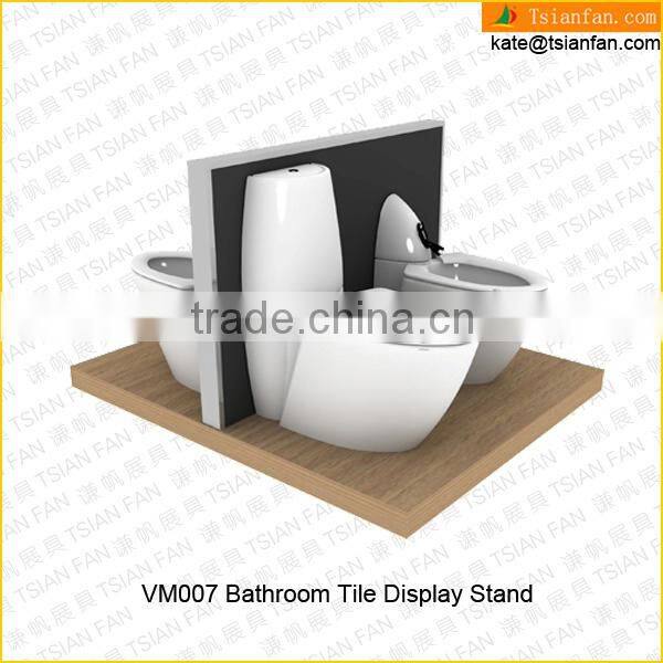 VM007--- Toilet display/Toilet display stand /Toilet display rack
