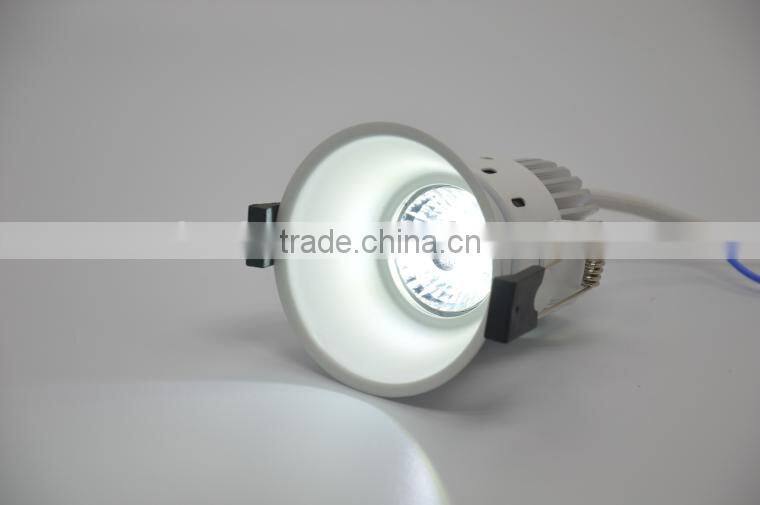 White lens diffuser Round LED downlight 6W No need Driver TEC002ND6WC