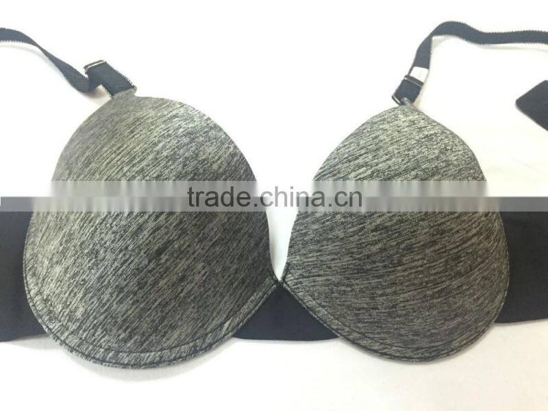 Most Comfortable: Seamless Plunge Push Up Bra Thick Padded Underwire Lingerie 3/4Cup