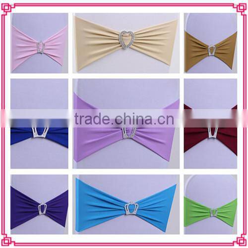 90%polyester10%spandex elastic chair cover,spandex chair cover for wedding banquet