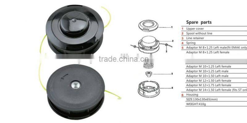 High Quality trimmer Tap-n-go grass trimmer head nylon cutter brush cutter nylon head trimmer head