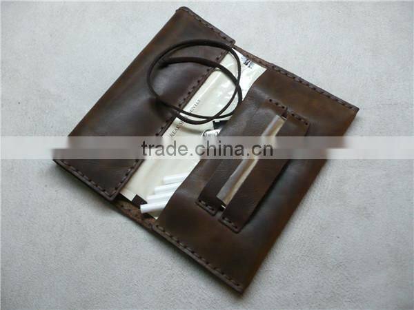 Boshiho travel organizer leather cigarette holders