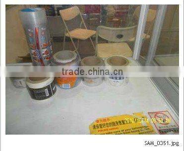 with number of hologram label