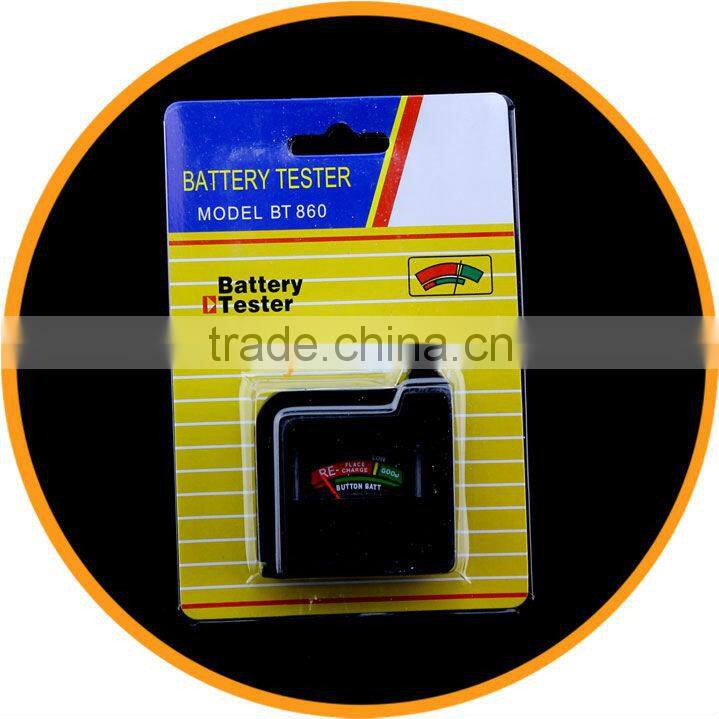 New AA/AAA/C/D/18650/9V/1.5V Universal Button Cell Battery Volt Tester Black from dailyetech
