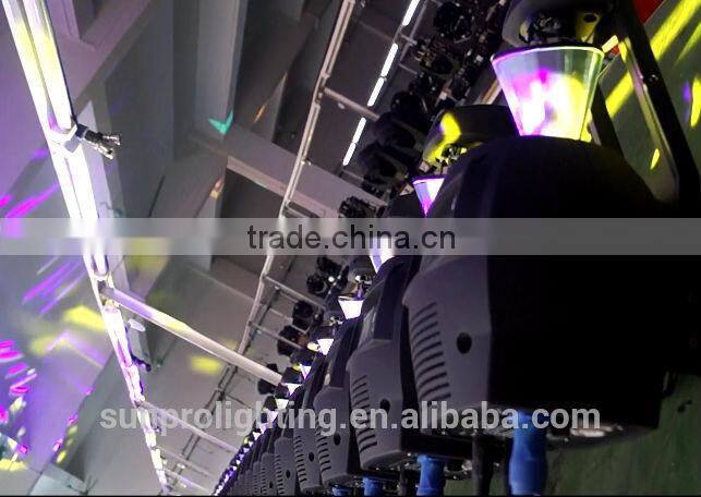 Prismatic shape 14 gobos 230w beam scanner stage light