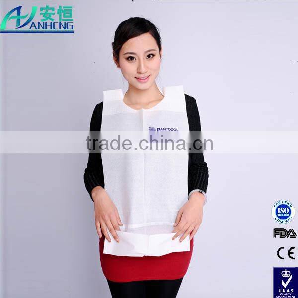 Logo design print acceptable single use restaurant bibs