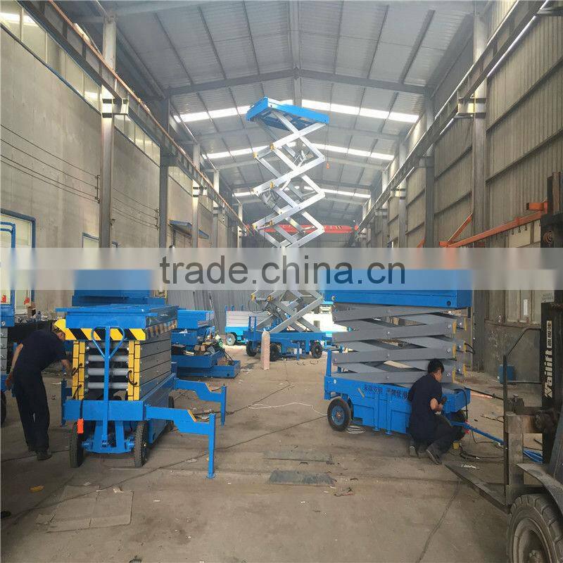 Portable man lifts for sale hydraulic scissor lift