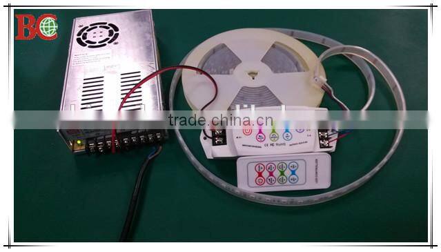 Bincolor touch panel and RF remote control rgb led strip 12v controller