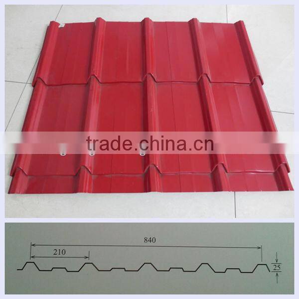 4*8 galvanized corrugated steel sheet