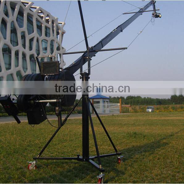 Professional video filming 12m(40ft) 2-axis jimmy jib camera crane for sale