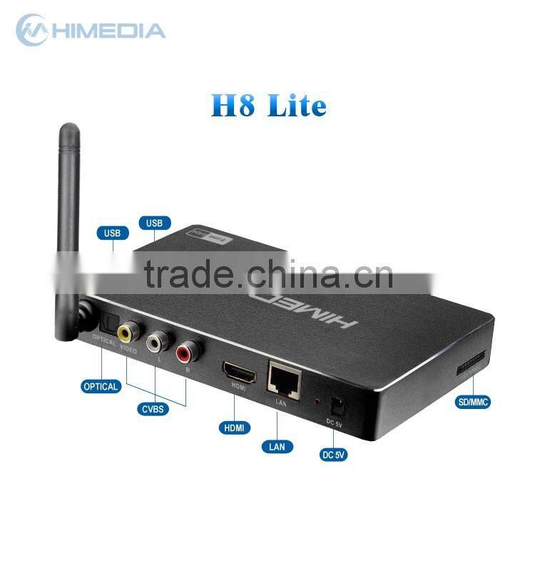 Himedia manufacturer octa core H8 mini pc android tv box Amlogic s912