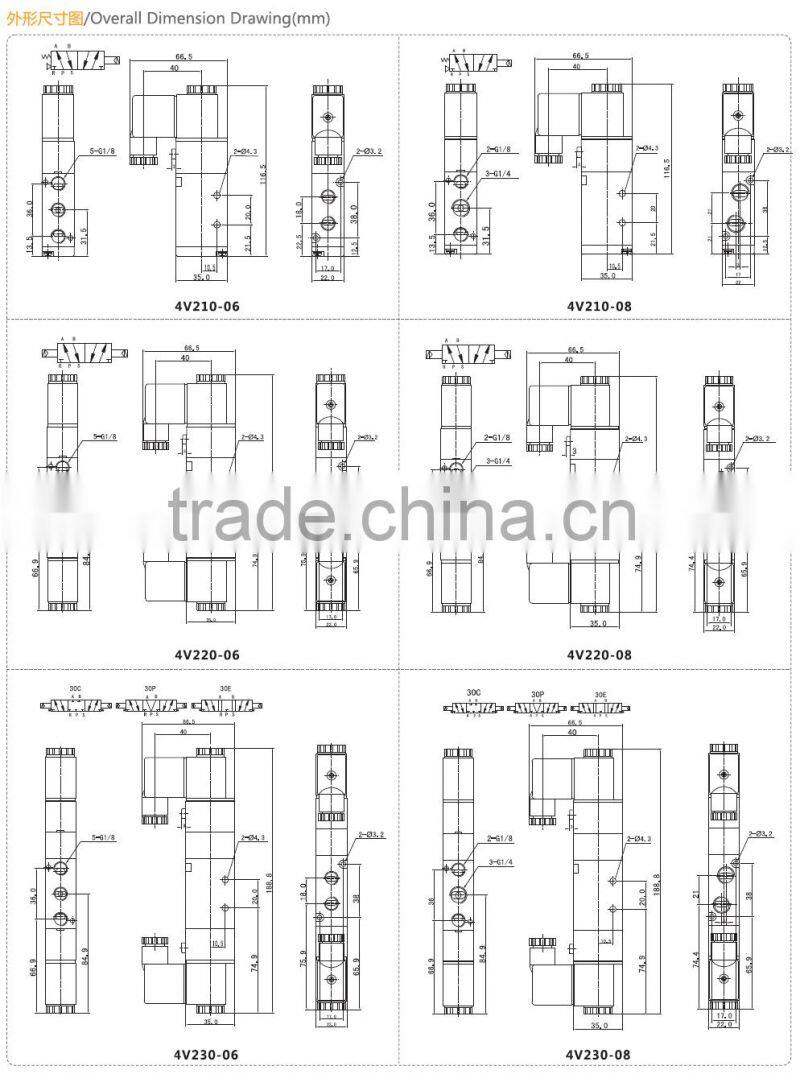 4v210-08 ypc solenoid valve