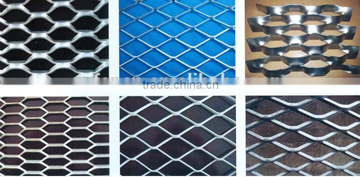 Galvanized/Powder painting steel perforated expanded metal