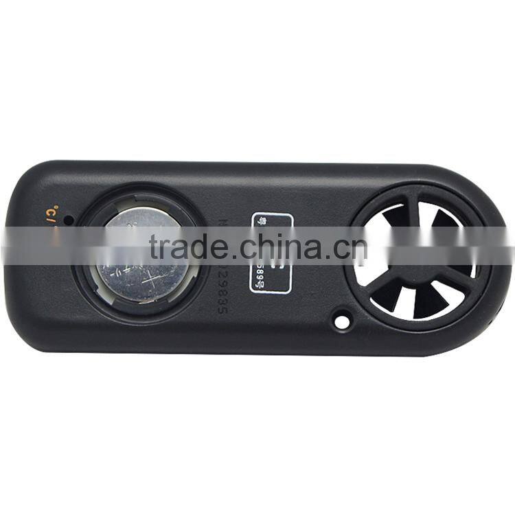 AR816+ Mini Anenometer Digital Vane Wind Speed Meter With Temperature Sensor