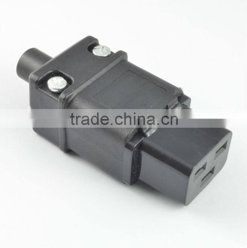 Hot selling products alibaba China IEC 320 C19 Female AC power connectors plug SS-809