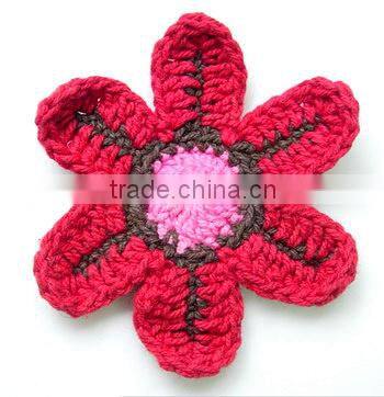 handmade crochet starflowers/wholesale crochet decorative flower