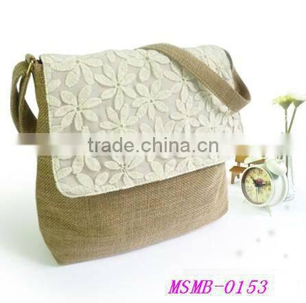 100% linen fabric promotion shopping bag