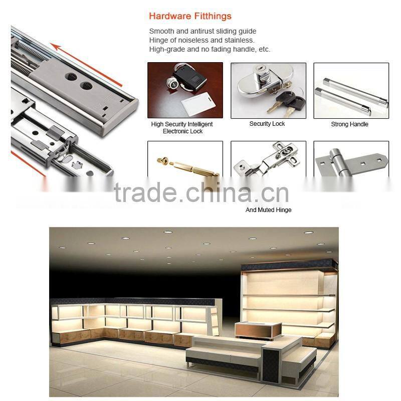 Indoor Mall Showcase of Clothes Cabinet Design