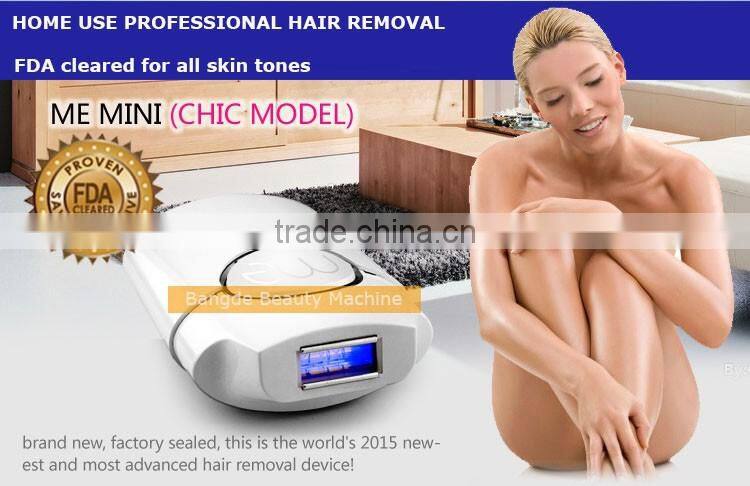 Professional IPL&RF energy at-home peranent hair reduction system for all skin tones