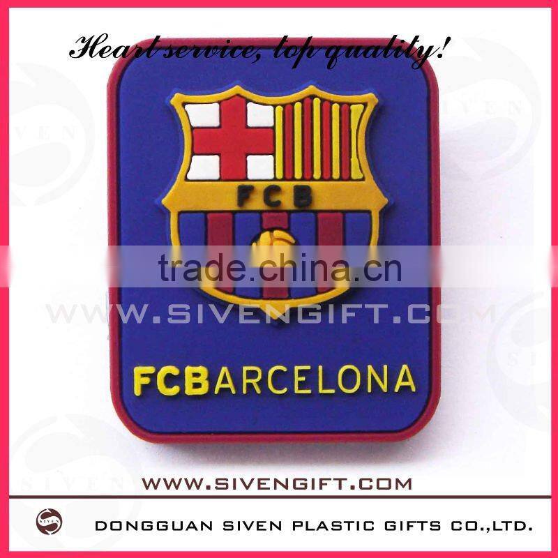 customized cute soft pvc badge for promotional