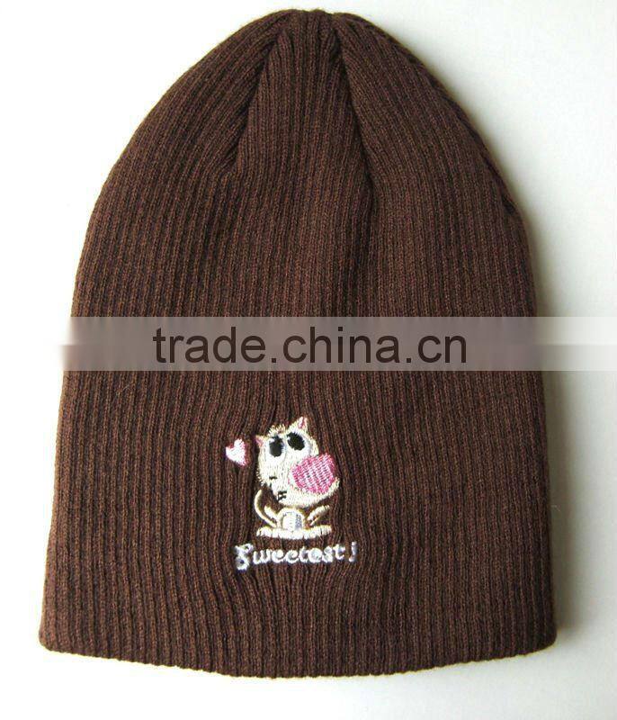 ZHM2011-009 fashion babies' knitting cap