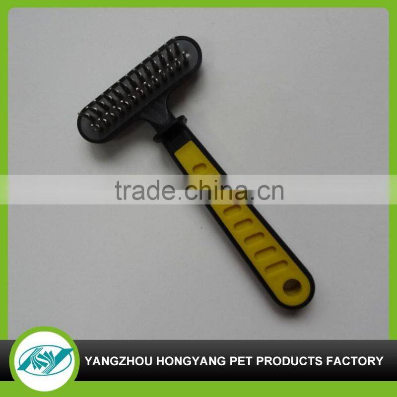 Dog cutting brush comb that cuts hair
