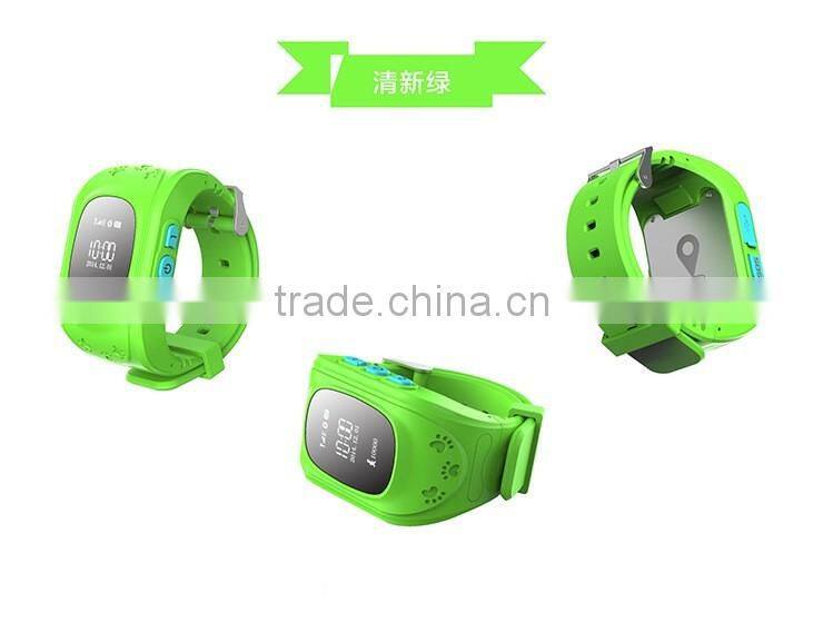 2016 newest silicon bluetooth gps smart smart watch tracker for kids with gps and phone