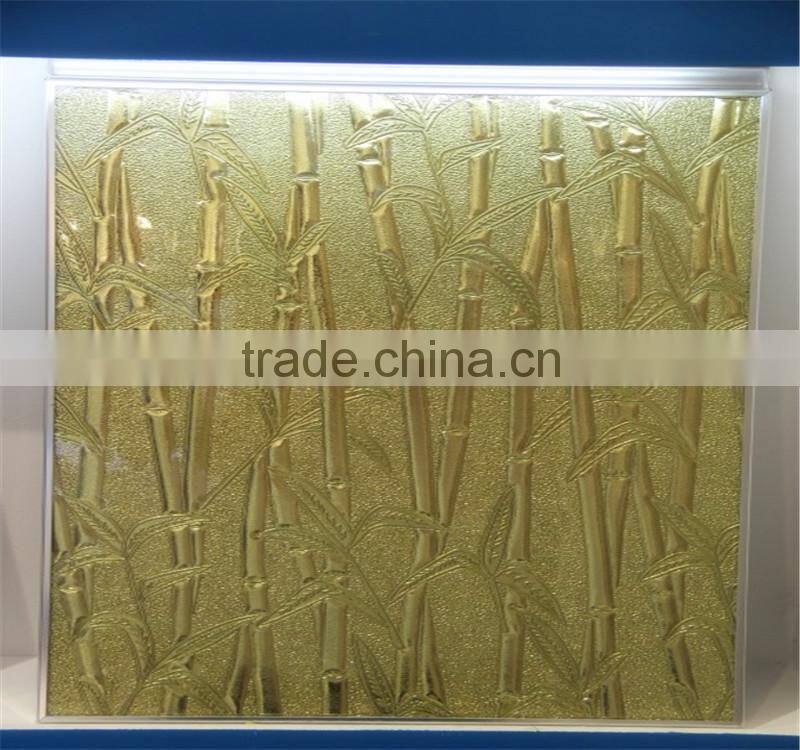 4mm patterned mirror/figured mirror for decoration