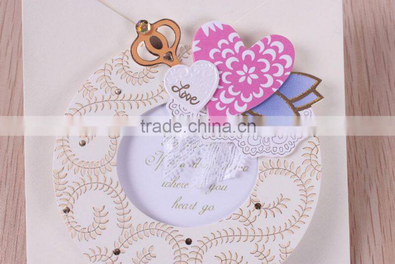 handmade banquet 3D gift card printing