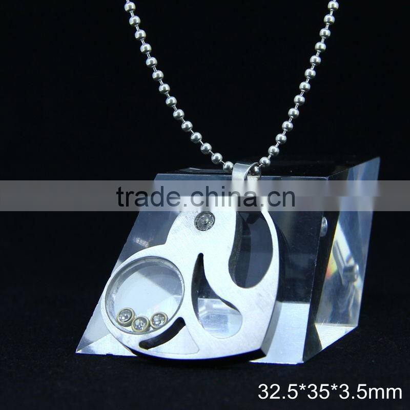 fashion women Free Shipping Heart Pendant Necklace with rhinestone