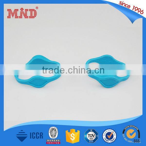 MDSW28 cheap customized fabric cloth wristband with rfid chip for event