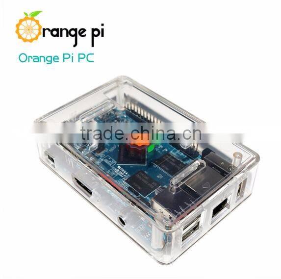 Orange Pi PC SET7: Pi PC + Transparent ABS Case + Power Cable + 8GB Class 10 Micro SD Card Beyond Raspberry
