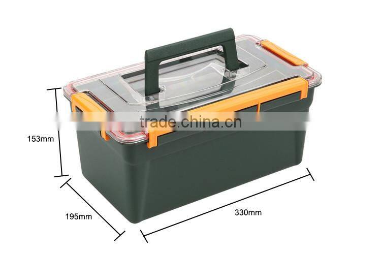China Supply multifunction plastic lure waterproof fishing tackle box